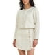 thumbnail image 1 of Conjunto de falda de 2 piezas para mujer INSPIRE CHIC, blazer de tweed a cuadros, chaqueta de manga larga con botones, conjuntos de falda corta L blanca, 1 of 7