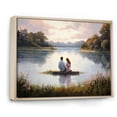 thumbnail image 2 of Designart Romantic Landscape framed wall Art, Romantic Landscape Tranquil Charm I , Romantic Landscape Large framed wall art decor, Multi-Color Traditional Natural framed wall art, 2 of 5