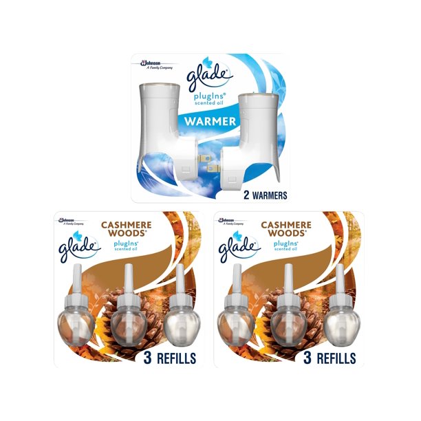 Glade PlugIns Scented Oil & Holders Cashmere Woods 319965