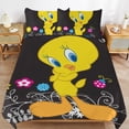 thumbnail image 5 of Looney Tunes Tweety 3-Piece Bedding Set Soft Warm And Comfortable Soft Bed Set with 1 Duvet Cover And 2 Pillowcases for Bedroom, 5 of 7