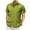Army Green, variant on ZCFZJW Men's Short Sleeve Casual Button Down Shirts Lightweight Textured Holiday Beach Vacation T-Shirt Tops with Pocket Army Green XXXL