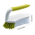 thumbnail image 3 of Scrub Brush under $5! CQCYD Heavy Duty Scrub Brush with Stiff Bristles, Non-Slip Ergonomic Handle Cleaning Brush for Bathroom Tile Kitchen, Multi-Surface Scouring Brush for Pool Deck, 3 of 7
