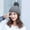 Grey, variant on beishanbush Hats Women Winter Hats Thick Cable Women Hat Warm Lined Knitted Soft Cap Red