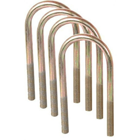HD Axle U-BOLTS 5 inch x 9 inch - SET OF FOUR (4) for 5 inch axle tube (10,000 lb. axle)