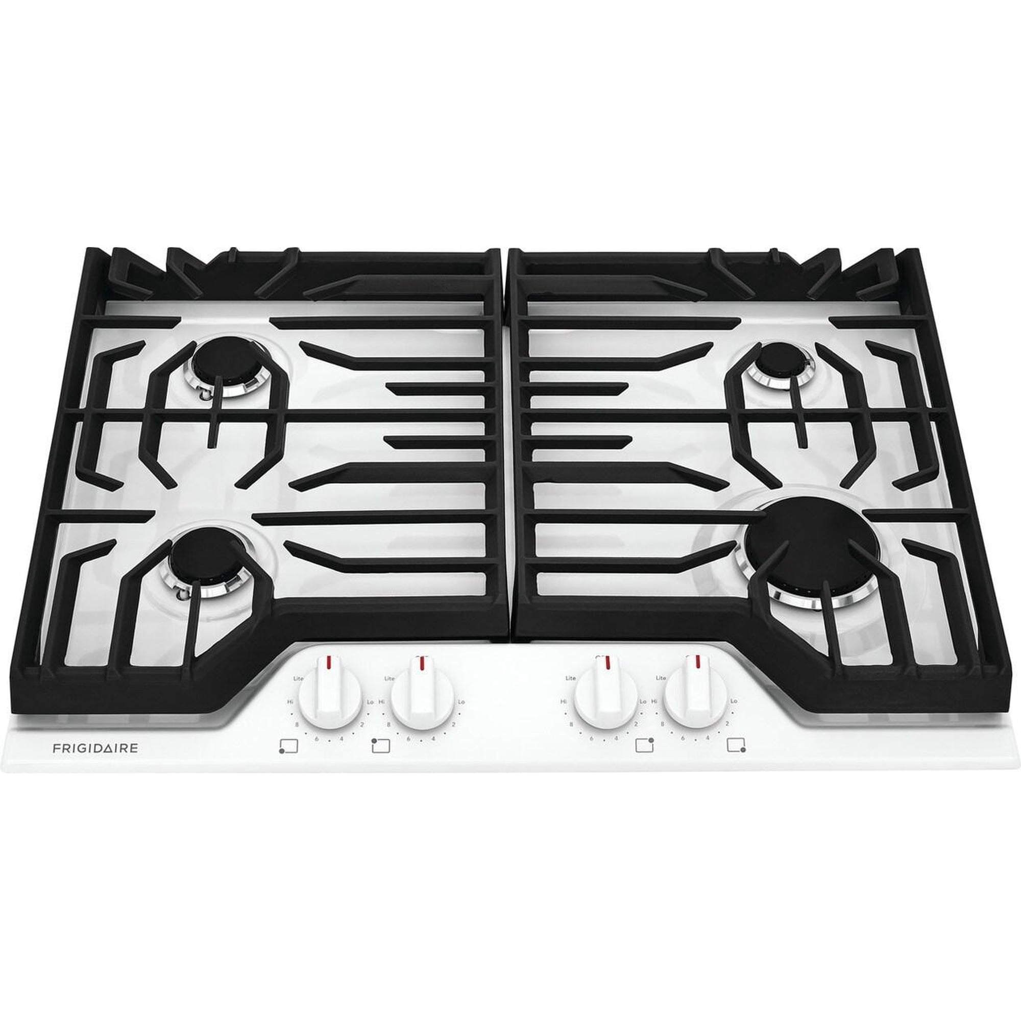 Frigidaire FCCG3027AW Gas Cooktop, 30", 4 Burners. White.