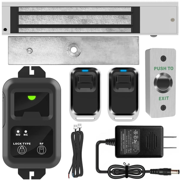 Cerradura de puerta magnética eléctrica con control de acceso 280 kg UHPPOTE