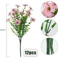 Artificial Faux Plants Flowers, Artificial Flowers Outdoor, Faux