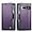 Purple, variant on Flip Case for Google Pixel Fold, Flip Fold Leather Wallet Case with Credit Card Slot and Kickstand Magnetic Closure Protective Cover for Google Pixel Fold 7.6 inch 2023 (Black)