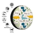thumbnail image 4 of Kdxio Spare Tire Cover for RV Trailer, Waterproof Wheel Cover,Camper Spare Tire Cover Fit for Rv SUV Truck Travel Trailer 17 inch-Childish Dinosaur, 4 of 8