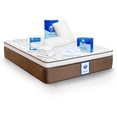 thumbnail image 1 of Colchón Matrimonial Commander Spring Air + Almohadas + Juego de Sabanas + Protector de Colchón, 1 of 7
