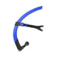 thumbnail image 1 of Tubo de respiración de natación frontal, snorkel de natación, hombres semi -secos húmedos para mujeres ajustados, cómodo snorkel de buceo portátil Azul, 1 of 8
