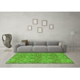 thumbnail image 3 of Ahgly Company Indoor Rectangle Abstract Green Modern Area Rugs, 5' x 8', 3 of 4