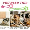 thumbnail image 5 of HOMEIORA 5pcs Dog Chew Toys, Rope Dog Toys, Aggressive Chewers Indestructible Tug of Dog Toys for Puppies Small Medium Dogs, 5 of 5