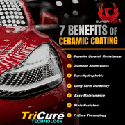 Ceramic Car Coating Spray Tricure Advanced 9h Protection High Gloss Shine Armor
