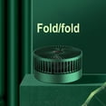 thumbnail image 4 of Portable Oscillating Standing Fan with Remote Controller, Foldable Desk Fan, Rechargeable Quiet USB Mini Folded Floor Fan, Pedestal Fans for Personal Bedroom Office Fishing Camping Travel, 4 of 5