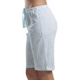 thumbnail image 2 of Karen Neuburger Pajamas Cropped Bermuda Short, Spotted Leopard, Large, 2 of 2