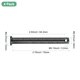 thumbnail image 3 of Uxcell 4-Pack Pasadores de Clevis de un Solo Agujero, M8x70mm Pasadores de Clevis de Cabeza Plana de Acero al Carbono Reutilizables, 3 of 6