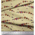 thumbnail image 2 of Soimoi Cotton Voile Fabric Colorful Bird Print Fabric by Yard 42 Inch Wide, 2 of 3