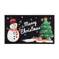 thumbnail image 2 of 2 Pieces Of Kitchen Rugs and Mats Non Skid Washable Merry Christmas (27) Kitchen Mat,Floor Cushion Waterproof Rug,Rubber Backed Area Rugs for Laundry 47*17+30*17, 2 of 7