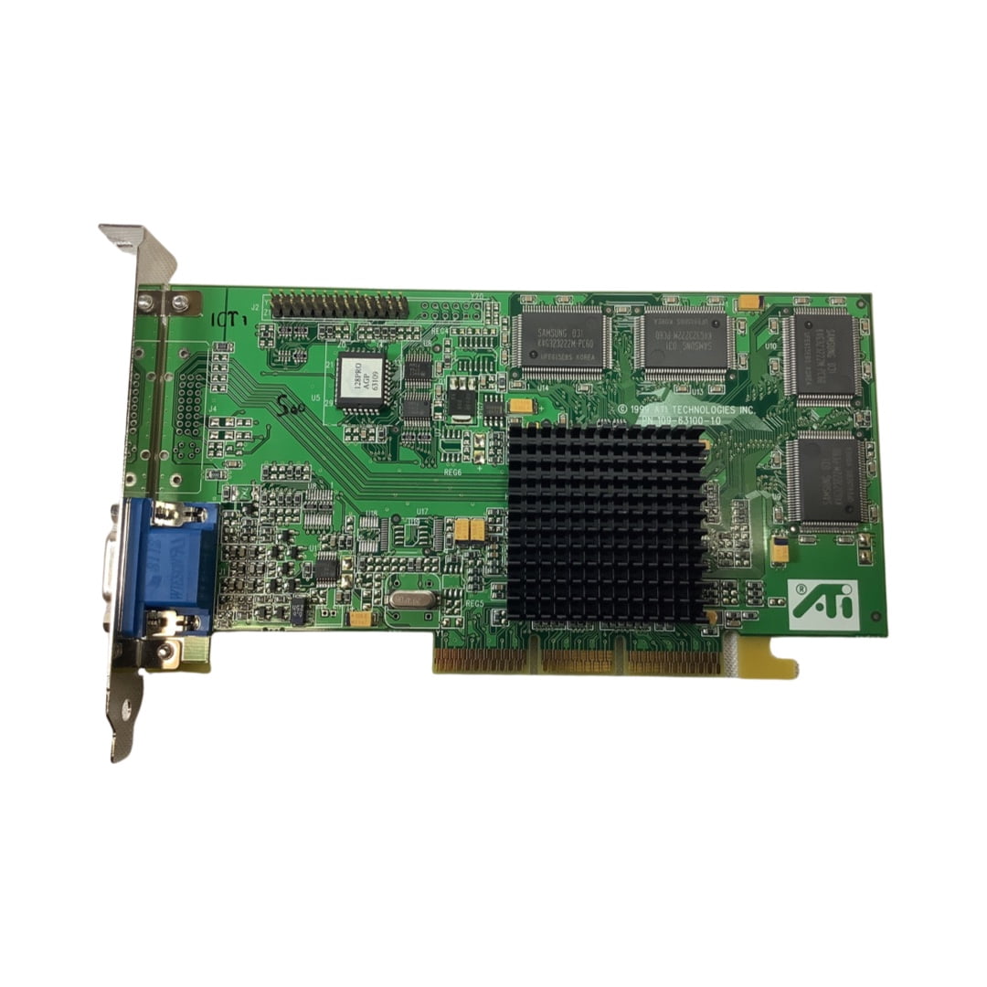 Carte Graphique VGA AGP – Pour Pièces Ou Diagnostic (non Testée, Bon état Cosmetique)