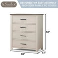 thumbnail image 4 of Sorelle Westley 4 Drawer Dresser, 4 of 5