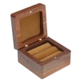 thumbnail image 3 of ANGGREK Proposal Accessory,Wooden Ring Holder,Wood Ring Box Jewelry Storage Display Case Organizer For Proposal Wedding Ceremony, 3 of 8