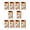 Multicolor#02, variant on weibbin 2026 World Cup Temporary Tattoo Stickers - Various Countries Flag Decals for Fan Party, Face Paint, 10-Pack, 4.7in