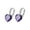 E E, variant on PPgejGEK Women's Heart-Shaped Zircon Multi-Color Fashion Earrings Studs - Pair 1