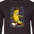 thumbnail image 4 of Inktastic Skateboarding Banana Funny Skater Long Sleeve Youth T-Shirt, 4 of 5