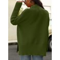 thumbnail image 2 of Jersey Eytino para mujer, talla grande, cuello redondo, color verde, 2 unidades, 2 of 6