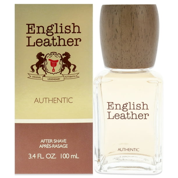English Leather Authentic de Dana para hombres - 3.4 oz para después del afeitado