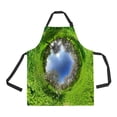 thumbnail image 1 of EREHome Ecology And Space Concept Adjustable Bib Kitchen Apron with Pockets for Women Men, 1 of 2