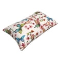 thumbnail image 3 of Disketp Pillow Covers Watercolor Floral With Butterflies Pattern Throw Pillow Case Cushion Covers,Cushion For Bedroom,Couch,Home-14"X20", 3 of 9