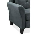 thumbnail image 5 of LifeStyle Solutions Harvard 2 Piece Loveseat and Accent Chair Set in Dark Gray, 5 of 9