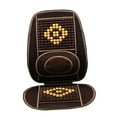 thumbnail image 3 of Wzmzjy Wooden Beaded Car Chair Cover Cooling Cushion Ventilated Interior Accessory with, 3 of 9