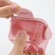 thumbnail image 4 of pstuiky Mini caja fresca con tapa dispensador de alimentos caja térmica gruesa caja de almacenamiento transparente contenedor cuadrado para alimentos complementarios., 4 of 6