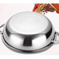 thumbnail image 2 of Ol Caliente de material acero Inoxidable Inducción De Utensilios De Cocina partidos Gemelos Ol Caliente De Ovejas Pequeñas UNA perfecl Olla caliente de acero inoxidable, 2 of 8