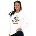 thumbnail image 4 of This Girl Digs Bacon Funny Meat Lover Women's Long Sleeve T Shirt Brisco Brands M, 4 of 6