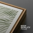 thumbnail image 4 of IDEA4WALL Framed Canvas Print Wall Art Set of 3 Retro Abstract Jungle Green Pastel Plants Wall Decor Nordic Nature Wilderness Botanical Prints Minimal Bohemian Artwork - Natural 16"x24"x3, 4 of 5
