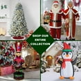 thumbnail image 5 of Fraser Hill Farm Green Pine Garland with Pinecones, 9-Ft. Long, Perfect Christmas Decoration for Door, Stairs, or Above Fireplace, Battery-Operated Warm White LED Lights, FF007CHGL-108-5GR, 5 of 7
