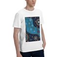thumbnail image 2 of Bingfone Bohemian Turtle Men'S Loose Fit Short-Sleeve Pocket T-Shirt, 2 of 7
