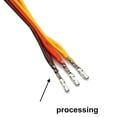 thumbnail image 4 of 5 Pcs JR/Futaba Style Servo 1 To 2 Y Harness Leads Splitter Cable Male To Female Extension Lead Wire for RC Models 7Cm, 4 of 6