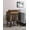 Walnut, variant on Musiea Vinyl Record Player Stand Mid Century Turntable Table with 4 Cabinet Record Storage (Black)