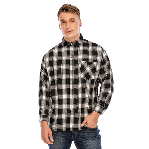 oversized flannel men
