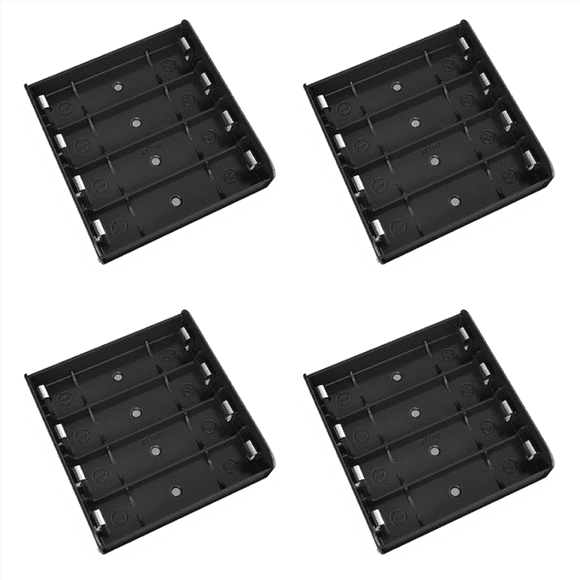 4PCS 4X 21700 Battery Holder Storage Box Case ABS Fireproof Power Bank Cases Slot Batteries Container with