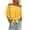 Yellow, variant on Daznico Women's Off Shoulder Tie Front Blouse, Flowy Short Sleeve Casual Summer Top,M