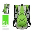 thumbnail image 3 of Yucurem 5L Breathable Water Bag Backpack, Reflective Design Bladder Rucksack for Bike Outdoor Sport Cycling (Green), 3 of 10