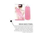 thumbnail image 3 of Exfoliating Back Scrubber Bath Gloves, Exfoliating Shower Towel for Body Scrub, Back Cleaner Wash Gloves to Remove Dead Skin (Pink), 3 of 12