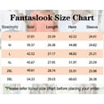 thumbnail image 7 of Fantaslook V Neck Blouses for Women Dressy Casual Tops Button Long Sleeve Shirts Trendy Fall Tops, 7 of 7