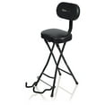 thumbnail image 2 of Gator Frameworks Folding Travel Guitar Seat and Stand Chair Combination, Black, 2 of 5